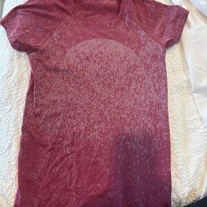 Women's Pink Athletic Top